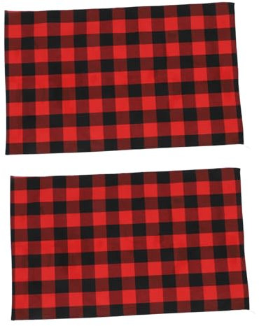 CALLARON 2piezas Paño De Cocina Cuadros Toalla De Limpieza para Vajilla y Menaje Paño De Cocina Cómodo para Limpiar Aceite y Polvo De