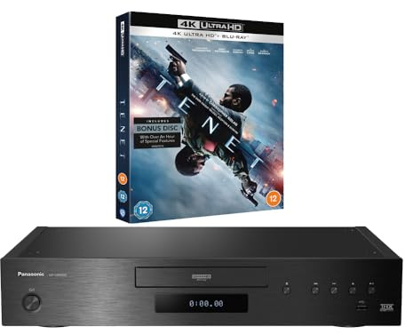 MULTIREGION Blu-ray Player Compatible with Panasonic DP-UB9000 MultiRegion Blu-ray Region A, B & C - DVD Regions 1-8 - Bundle Including Tenet