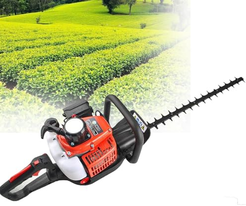 Bensinhäcktrimmer 26 Cc 2-takts enkelcylindermotor trimmer 0,65 kw bränsleblandningshastighet 25:1 motorhäck för parker, trädgårdar, buskar, buskar och landskapsarkitektur