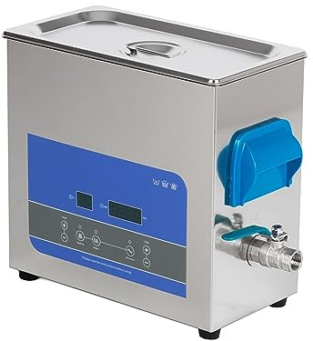 Detergente per gioielli, Macchina Per La Pulizia Ad Ultrasuoni 150W 6L Bagno D'acqua Pulitore Digitale Gioielli Per Dischi In Vinile per contenitori