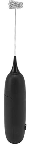 Stylebest Montalatte Portatile Frullino per le Uova per caffè, Cioccolata Calda e frappè. Acciaio Inossidabile 304 di Piccole Dimensioni, Comodo da Usare (Nera)