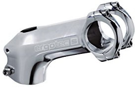 ErgoTec Unisex – Erwachsene Charisma Vorbau, Silber, 90 mm