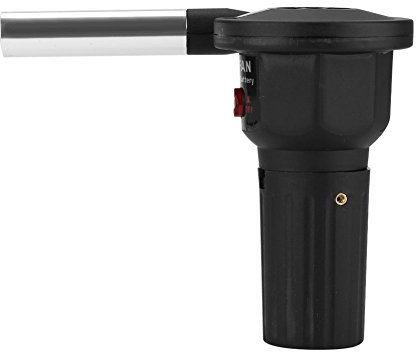 Aramox Mini Ventilatore per Barbecue Ventilatore Portatile Elettrico del BBQ di campeggio e barbecue Dei Camini Alimentato a Batteria