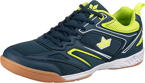 Lico Unisex Airsoft Indoor Hallenturnschuh, Marine Lemon Weiß, 43 EU