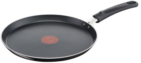 Tefal Easy Cook & Clean B5541002 - Padella antiaderente per crepe, 25 cm, compatibile con tutti i tipi di piani cottura, tranne induzione