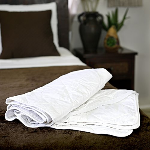 Silk Bedding Direct. Premium Pure Mulberry Silk-Filled Mattress Topper. Full, 75 x 54. for Health, Hygiene and Beauty.
