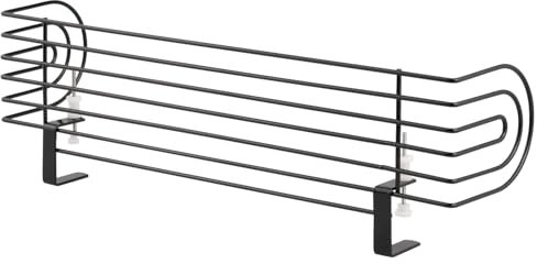 bremermann Herdschutzgitter zum Klemmen // für Herde bis 60 cm Breite // Kochstellenschutz (Schwarz)
