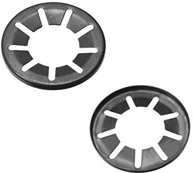 XYWHPGV Rondelles en étoile à dents internes M20 x 40mm 65Mn finition oxyde noir poussoir sur rondelle de blocage clips de verrouillage attache 50 pièces(b4851 0d8c7 38ea6 737ac fe9b8 17e1e