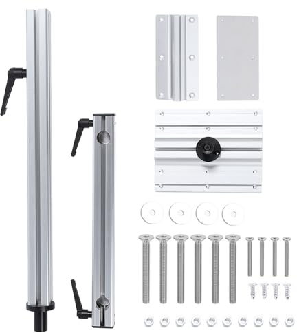KIMISS Klappbare Tischbeine, 360-Grad-Drehung, Abnehmbares Tischbein, Aluminiumlegierung, weiß, Abnehmbares Teleskop-Tischbein für Yachten, Wohnmobile, Wohnmobile