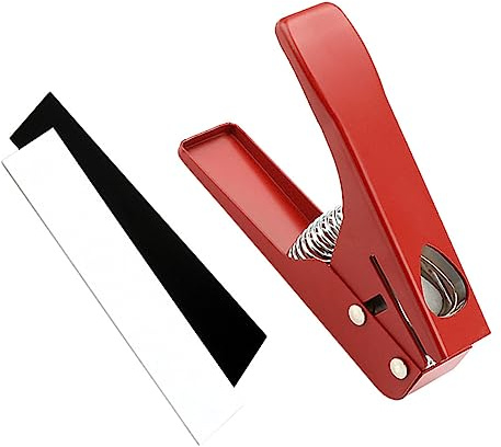 BESTonZON Gitarre Pick Cutter Werkzeug Für Gitarren-picks Präzise Und Langlebig Für Kreative Musiker Und Gitarrenliebhaber Einfach Zu Bedienen Und Ergonomisch Gestaltet