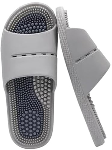 Peosaard Massage Slippers, Acupressure Slippers Foot Massager Acupuncture Sandals Acupoint Stimulation Slippers Shoes Reflexology Sandals Non-Slip Slippers Women Men, Acupressure Sandals, 41-42