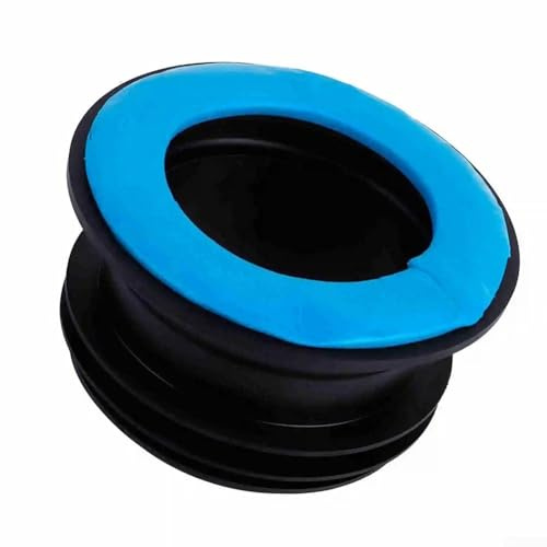 Anello di tenuta per flangia WC, manicotto in gomma per tubo di scarico antiodore, accessorio per installazione WC da 3-4 pollici, accessorio per installazione WC anti-riflusso