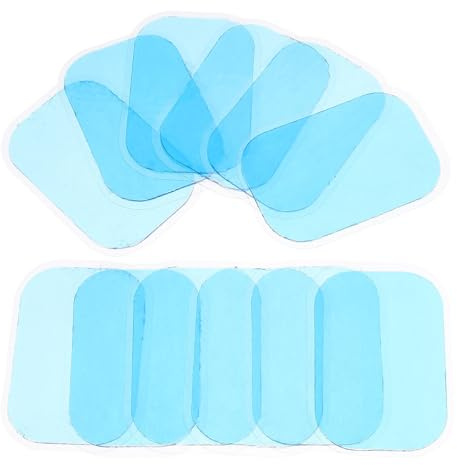 CHILDWEET 50 Stück Hydrogel Bauchmuskeltrainer Pads mit Ausgezeichnetem Halt und Komfortabler Entfernung für Effektives Muskeltraining und Fitness zu Hause