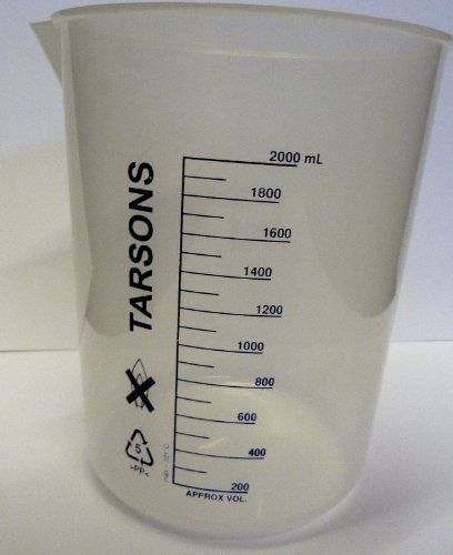 JARRA DE MEDICIÓN PLÁSTICA 2L