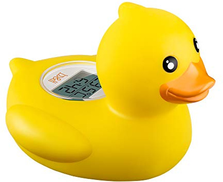 b&h Baby Bath Thermometer, The Infant Bath Floating Toy Safety Temperature Water Thermometer, Baby Bath Essentials (Classic Duck)