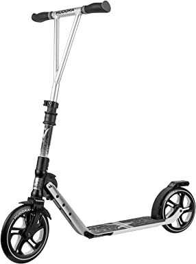 HUDORA Unisex – Erwachsene Big Wheel City Scooter, anthrazit