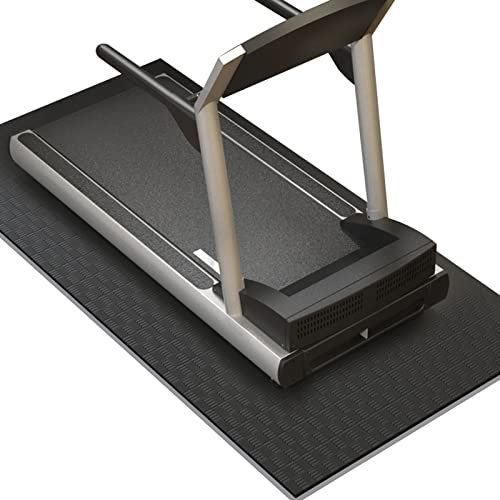V3VOGUE Bodenschutzmatte Für Heimtrainer, Crosstrainer, Rudergeräte, Laufbänder, Schalldämmendmatte, Stoßfestmatte, Multifunktionsmatte, Fitnessmatte rutschfest (Color : Graycolor, Thickness : 40mm)