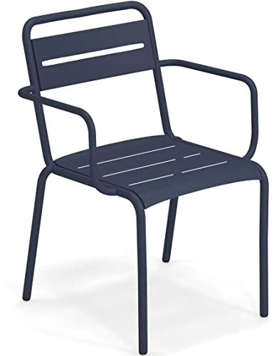 EMU Poltrona Star in Alluminio Art. 1362 Colore Blu Scuro 48