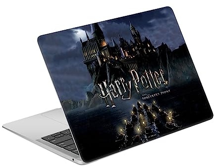 Head Case Designs Offizielle Harry Potter Schloss Grafiken Vinyl Haut Aufkleber Abziehbild Abdeckung kompatibel mit MacBook Air 13.3 A1932/A2179