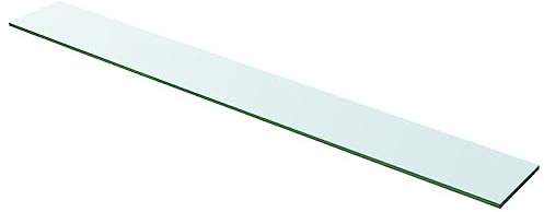 Tino Tech Wandregal aus Gehärtetes Glas 100x12 cm Glaswandregal Wandregale Modern Bilderregal Ablageregal Bücherregal Glasregale Bad Wandbordregal Deko Regal Wand