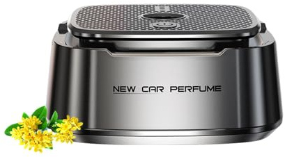 Ambientador Estético Para Coche - Atomizador Ultrasónico De 15 Ml | Ambientador Ajustable | Fragancia De Coche De Larga Duración, De Perfume De Encendido/apagado Automático Inteligente P