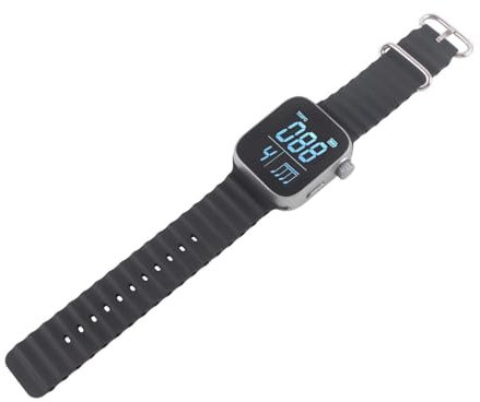 Harilla Tragbares Metronom, Klavier-Übungs-Metronom-Uhr, vibrierendes elektronisches Metronom, Sport-Musik-Metronom für Bass, Schlagzeug, Violine