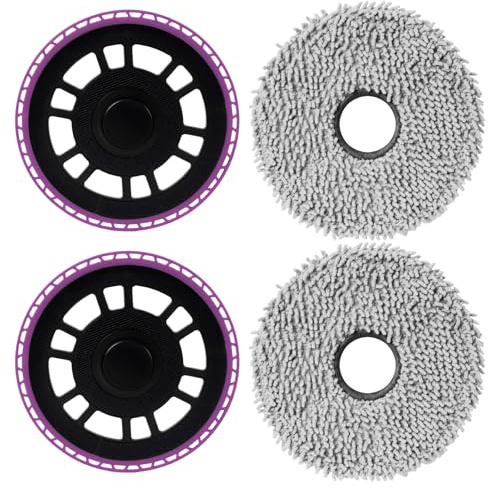 Panni mocio con supporto di ricambio, piastre per aspirapolvere Eureka J15 Pro Ultra/J15 Evo Ultra/J15 Max Ultra/J15 Ultra Gen2/J15 Evo Ultra Gen2/J15 Ultra Robot pezzi di ricambio