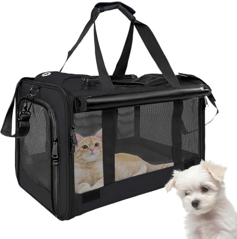 Katzentransportboxen Bis zu 9 kg Tragfähigkeit, atmungsaktive, tragbare