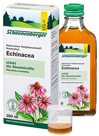 Schoenenberger Naturreiner Heilpflanzensaft Echinacea 200 ml