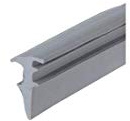 C.R. LAURENCE RGG12100 CRL Gray 1/2 Roll-In Glazing Gasket - 100 Roll