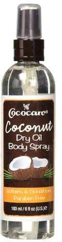 Coconut Dry Oil Body Spray, 6 fl oz (180 ml) - Cococare