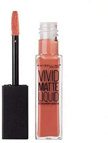 Maybelline Color Sensational Vivid Matte Liquid Lipstick 50 Nude Thrill, 8 ml