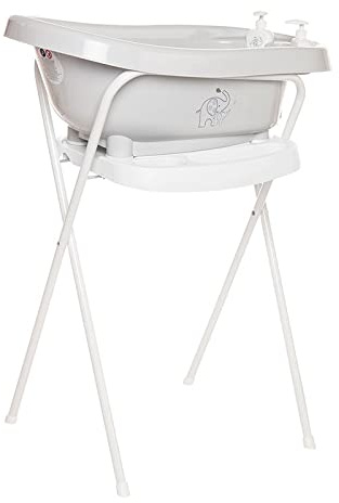Bebe-jou Set Bañera Thermobath Ollie + Soporte + Hamaca + Tubo Desagüe