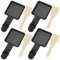 4 Stück Raclette Pfännchen, Raclette Pfannen Ersatz, Antihaftbeschichtet Raclette Pfannen Pfännchen Raclette, Raclette-pfanne Mini Raclette Pfännchen mit 4 Holzschaufel