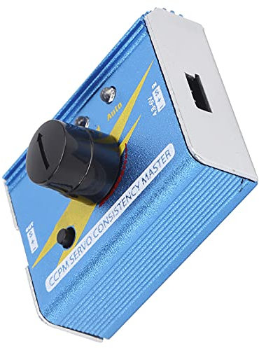 Dilwe RC-Lenkgetriebe-Tester, Multifunktions-Lenkgetriebe-Tester aus Metall, 3 Modi, DC4, 8-6 V, RC-Drohnen-Servomotor, RC-Lenkgetriebe-Tester für RC-Hubschrauber, Autoboot