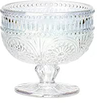 SUNESA Verre A Eau Tournesol crème glacée Dessert Tasses Verre Maison Yaourt Lait Petit déjeuner Tasses rétro Verre gaufré Gobelets à Eau (Color : Bruin)