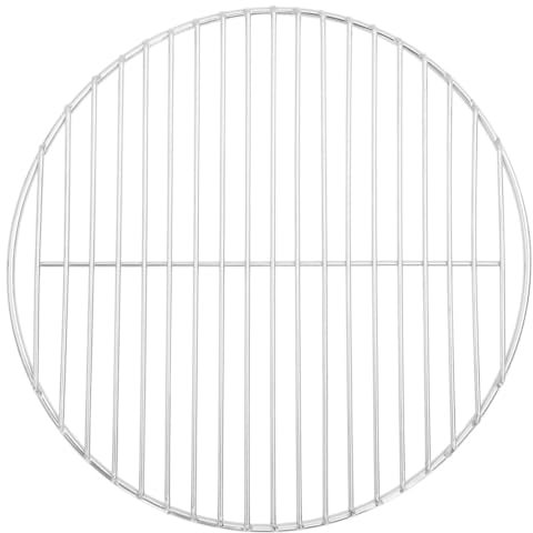 vidaXL Griglia per Barbecue Rotonda Ø37 cm in Acciaio Inossidabile 304, griglia di Sostituzione, griglia per grigliate, griglia per grigliate a Gas