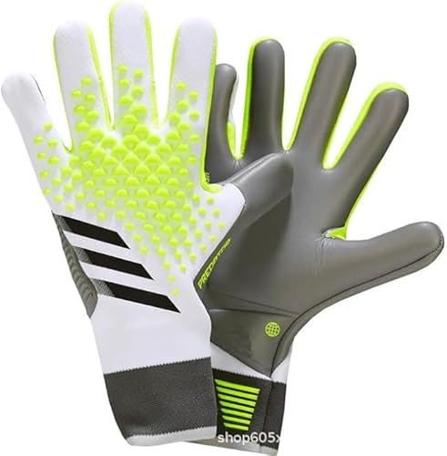 HISTARSTORE5 Fußball Torwarthandschuhe, Torwart-Trainingshandschuhe, starker Griff, rutschfest und atmungsaktiv für Erwachsene und Kinder