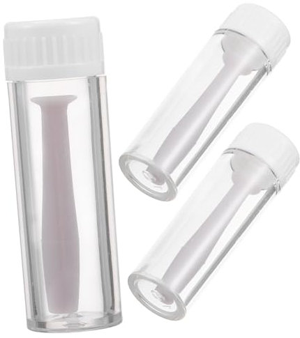 PLAFOPE 3pcs Reusable Soft Lens Applicator Tweezers Portable Scleral Lens Removal Tool