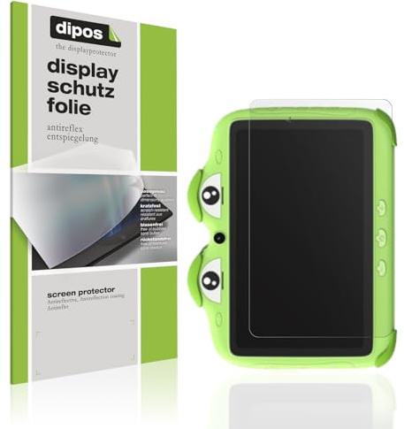 dipos I 2X Schutzfolie matt kompatibel mit Ascrecem Kinder Tablet 7 Zoll Folie Displayschutzfolie
