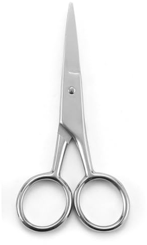 Ipetboom Multifunktionale Körperhaarschneidemaschine 2 Stück Edelstahl Bartschere Präzisions Friseurschere Für Männer Bartpflege Styling Kompakt Und Langlebig