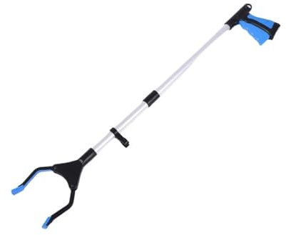 OUYUE Robuste Greifzange Müllgreifer Greifer-Reacher-Werkzeug, Aufnahmewerkzeug, Griffarm-Verlängerung, Wurfpflücker, helfender Hand-Grabber-Stick Müllzange für Garten