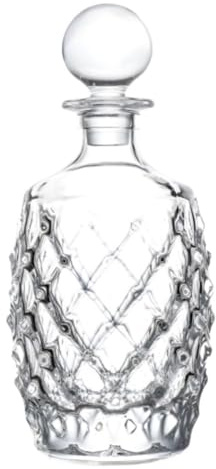 Vindecanter Dekanter Kristallkaraff For Vin, Brandy, Spritjuice, Vinglasprydnader Droppfri Luftare(800ml)