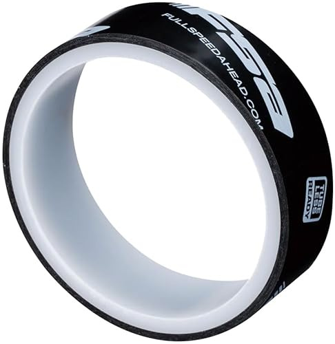 FSA Tubeless Rim Tape 25mm for Wider Wheels - Durable, Easy-Install Sealant-Ready Rim Tape for Secure Tubeless Cycling Setup