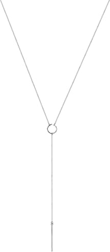 Elli Halskette Damen Y-Kette Geo Minimal 925 Sterling Silber