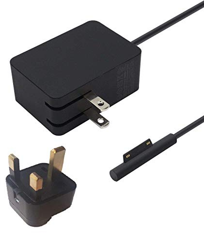 Compatible pour Microsoft Surface Pro 4 1735 Remplacement Tablette AC Chargeur Electrique 15V 1.6A 24W