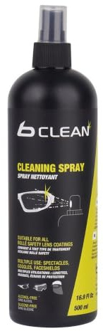 Bolle Lens Cleaning Spray for Safety Glasses & Goggles Alcohol and Silicone free Personal Protective Equipment Safety Workwear Glasses – 1x 500ml Cleaning Spray