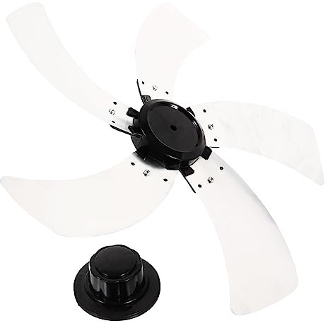 Milisten 5 Flügel Des Bodenventilators Austausch Des Kunststofflüfters Standventilator Zubehör Flügel Für Tischventilator Elektrolüfter Wandventilator Aluminiumlegierung