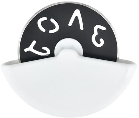 Cortador de pizza, rueda de corte de pizza | Rollo de pizza de acero inoxidable - Rueda de corte de pizza, rueda de corte de pizza ergonómica para pasteles, queso, galletas, gofres