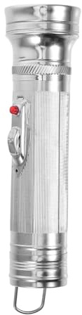 DIYEAH Lampe De Poche Rétro En Métal Lampe De Poche D'extérieur Portable à L'ancienne Camping 1 Pièce